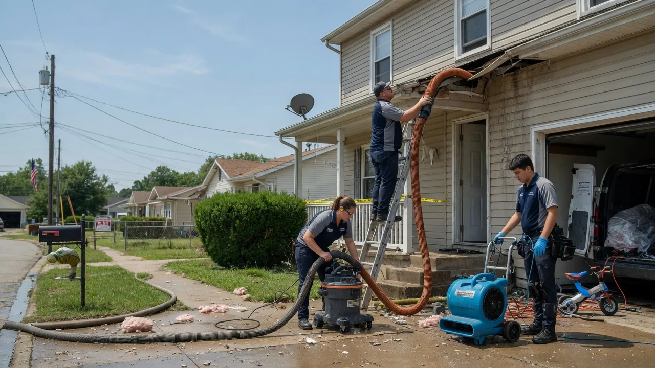 Water Damage Restoration in Nauvoo, IL near me